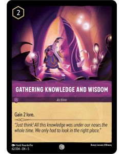 Gathering Knowledge and Wisdom