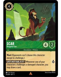 Scar - Vengeful Lion