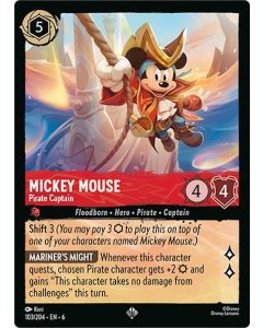 Mickey Mouse - Pirate Captain