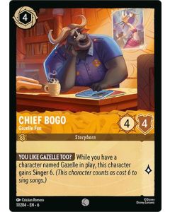 Chief Bogo - Gazelle Fan