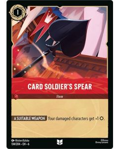 Card Soldier's Spear