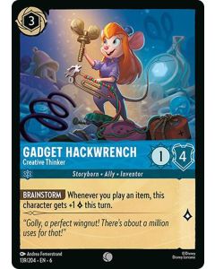 Gadget Hackwrench - Creative Thinker