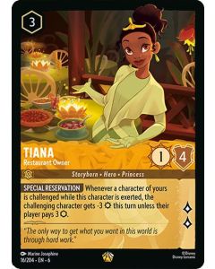 Tiana - Restaurant Owner