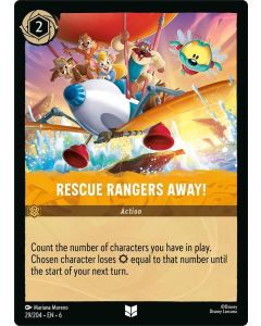 Rescue Rangers Away!