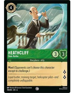 Heathcliff - Stoic Butler