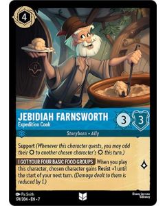Jebidiah Farnsworth - Expedition Cook