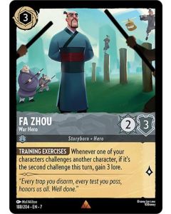 Fa Zhou - War Hero