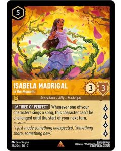 Isabela Madrigal - In the Moment