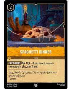 Spaghetti Dinner