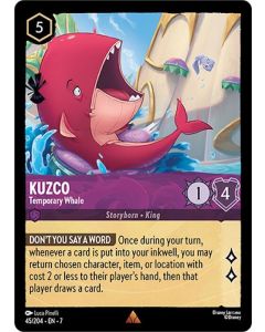 Kuzco - Temporary Whale