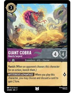 Giant Cobra - Ghostly Serpent