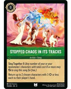 Stopped Chaos in Its tracks