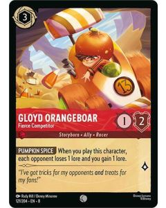 Gloyd Orangeboar - Fierce Competitor