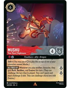 Mushu - Your Worst Nightmare