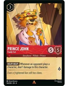 Prince John - Fraidy-Cat