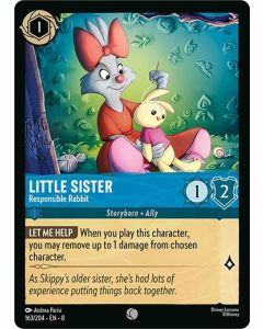 Little Sister - Responsible Rabbit