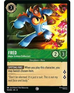 Fred - Major Science Enthusiast