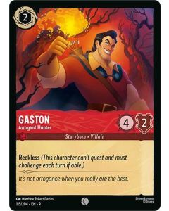 Gaston - Arrogant Hunter