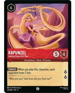 Rapunzel - Letting Down Her Hair