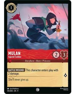 Mulan - Injured Soldier
