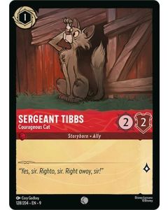 Sergeant Tibbs - Courageous Cat