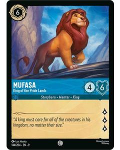 Mufasa - King of the Pride Lands
