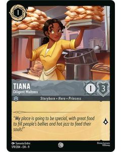 Tiana - Diligent Waitress