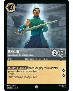 Benja - Guardian of the Dragon Gem