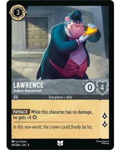 Lawrence - Jealous Manservant