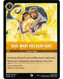Heal What Has Been Hurt